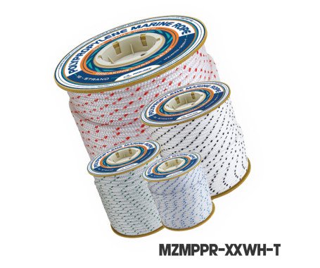 AQUA MARINE - Polypropylene Marine Rope - (90 Meter Spool)